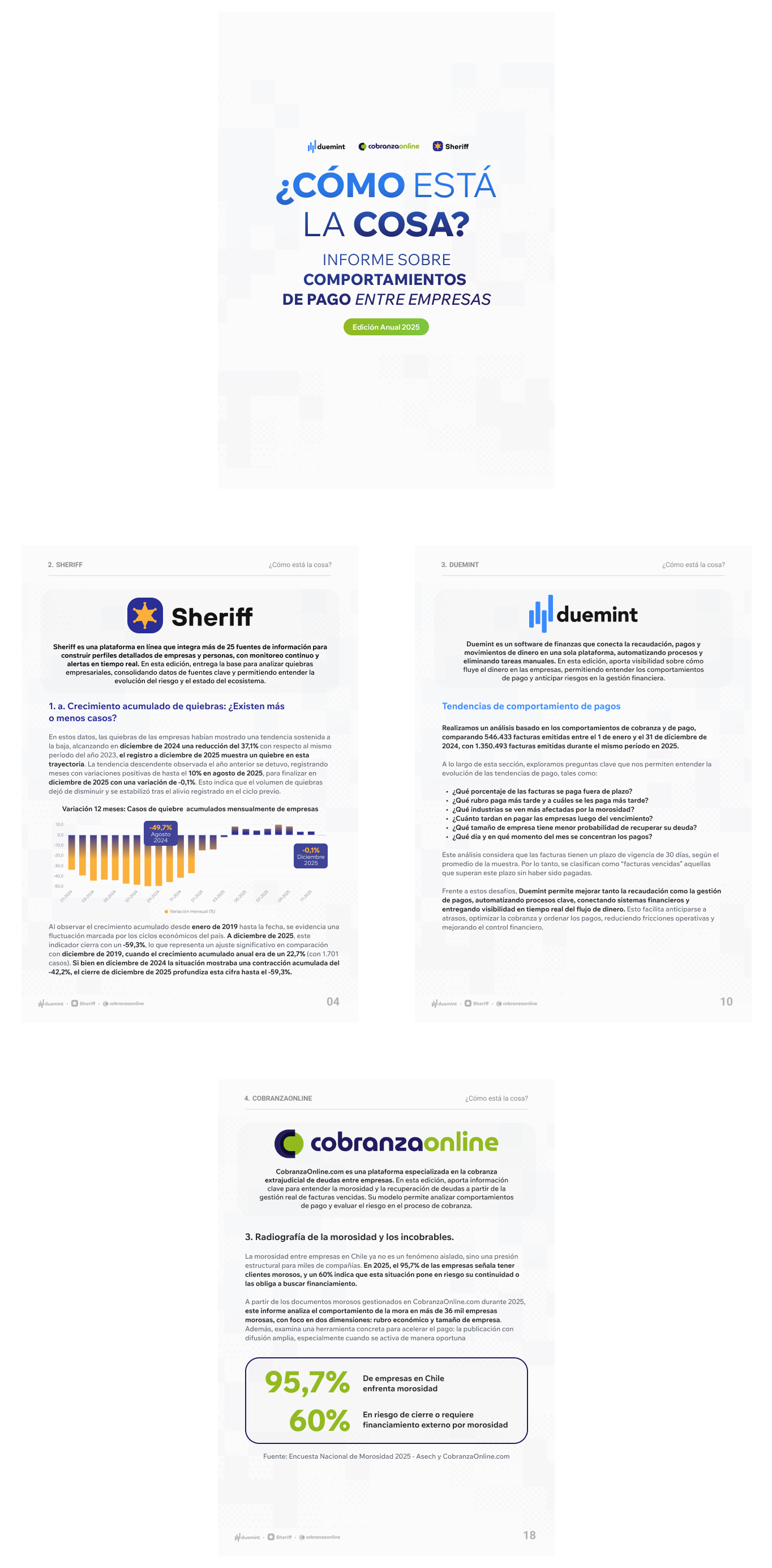 Analiza como están pagando las empresas chilenas